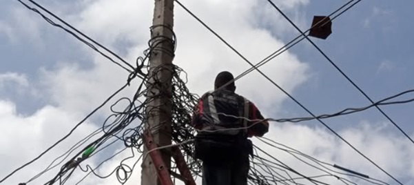 Electricity Distribution Maintenance Man