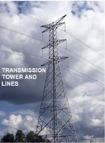 Transmission Tower and Lines